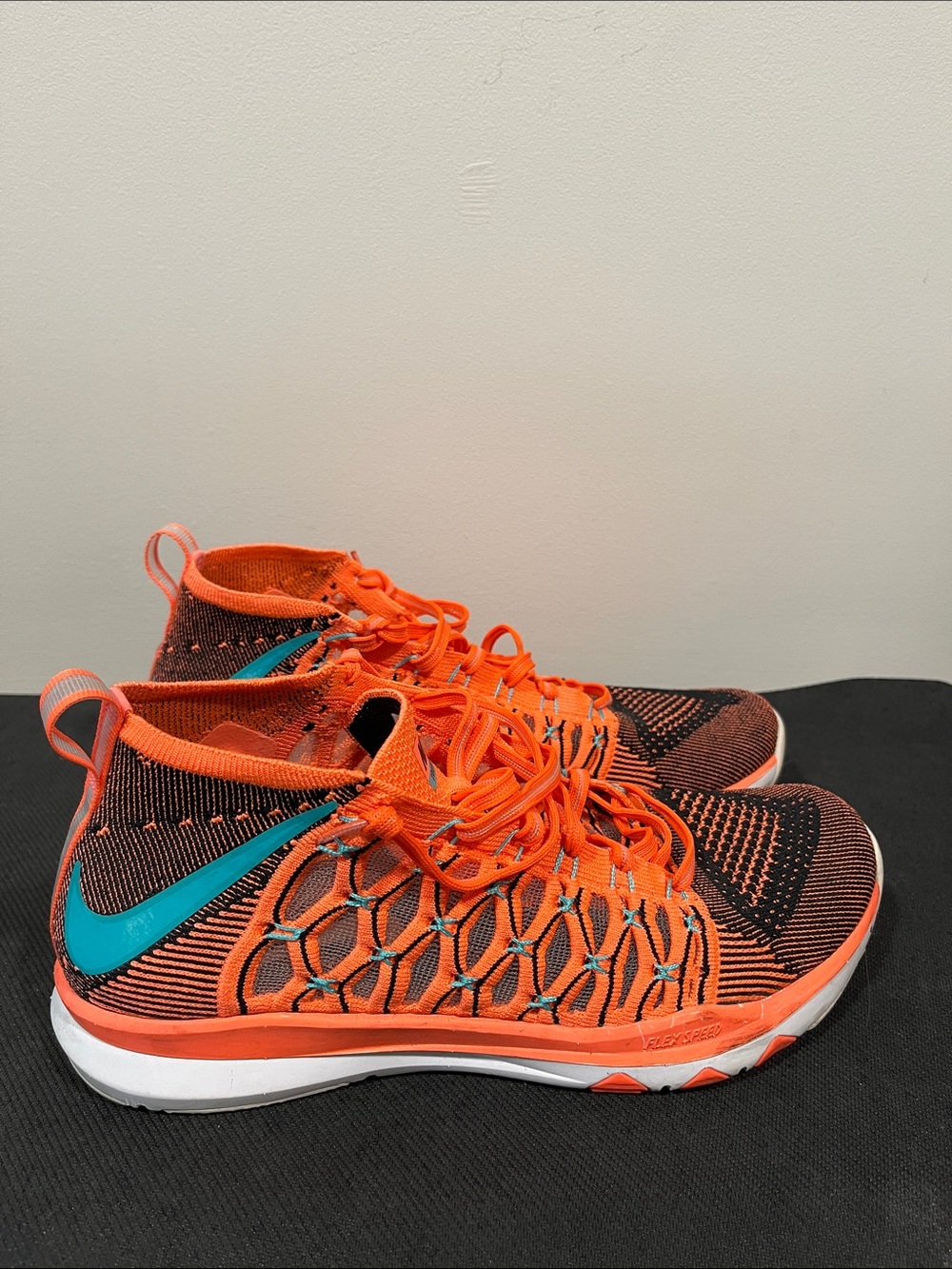 Nike Train Ultrafast Flyknit AMP Mango Men's Size 8.5 Running Shoes 843694-863